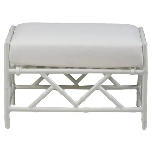 Kit Ottoman - White