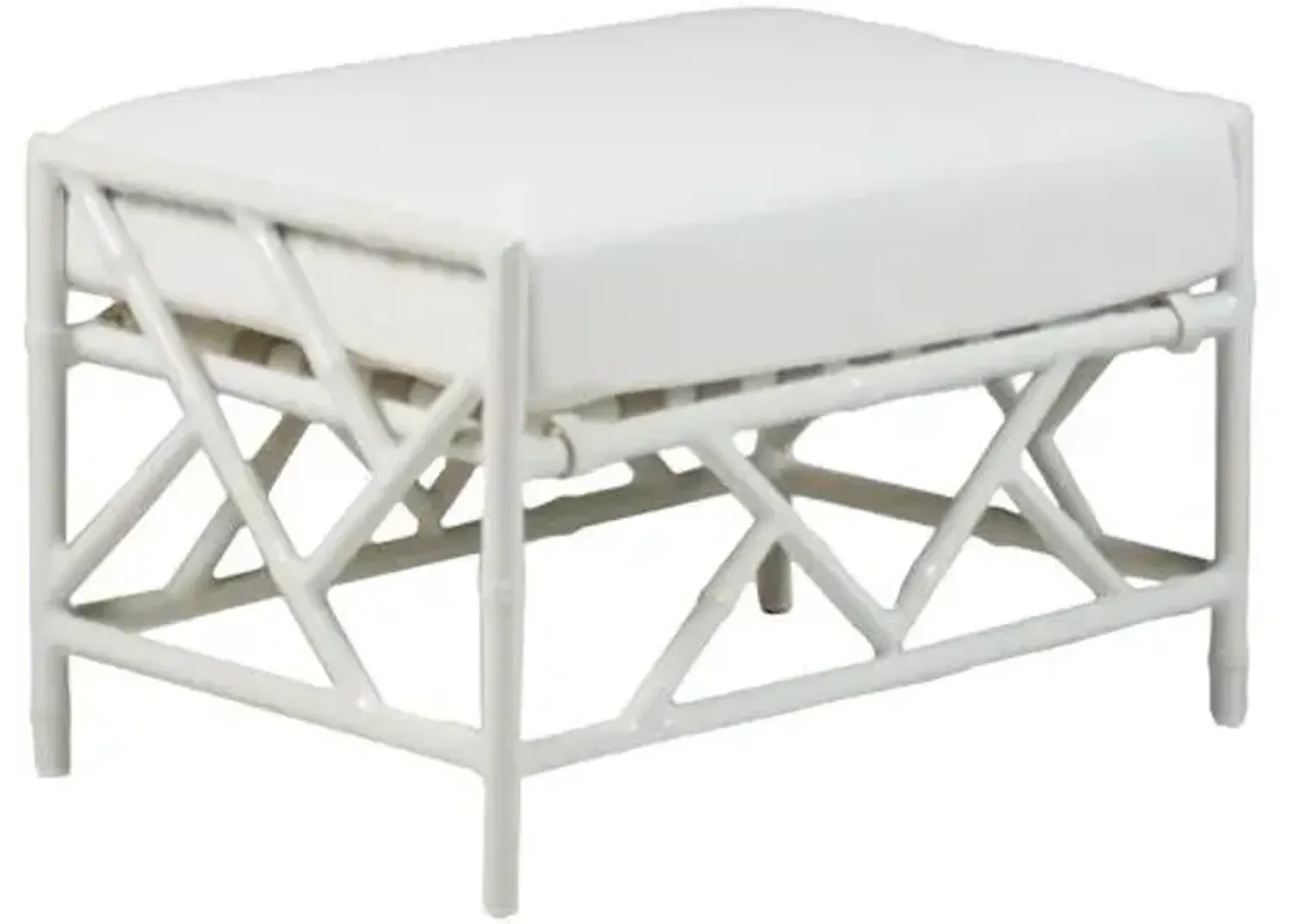 Kit Ottoman - White