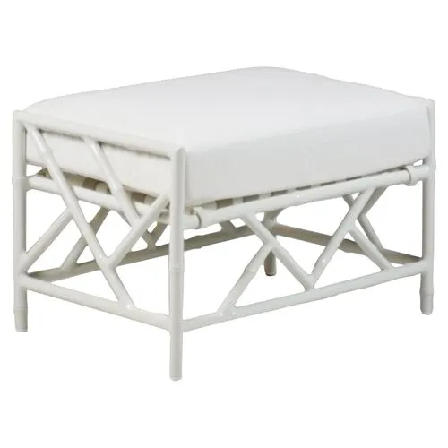 Kit Ottoman - White