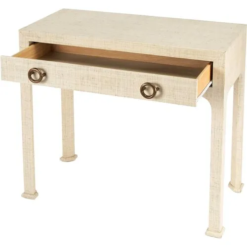 Kos Raffia Console - Beige