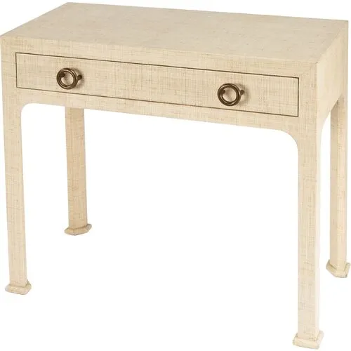 Kos Raffia Console - Natural - Beige