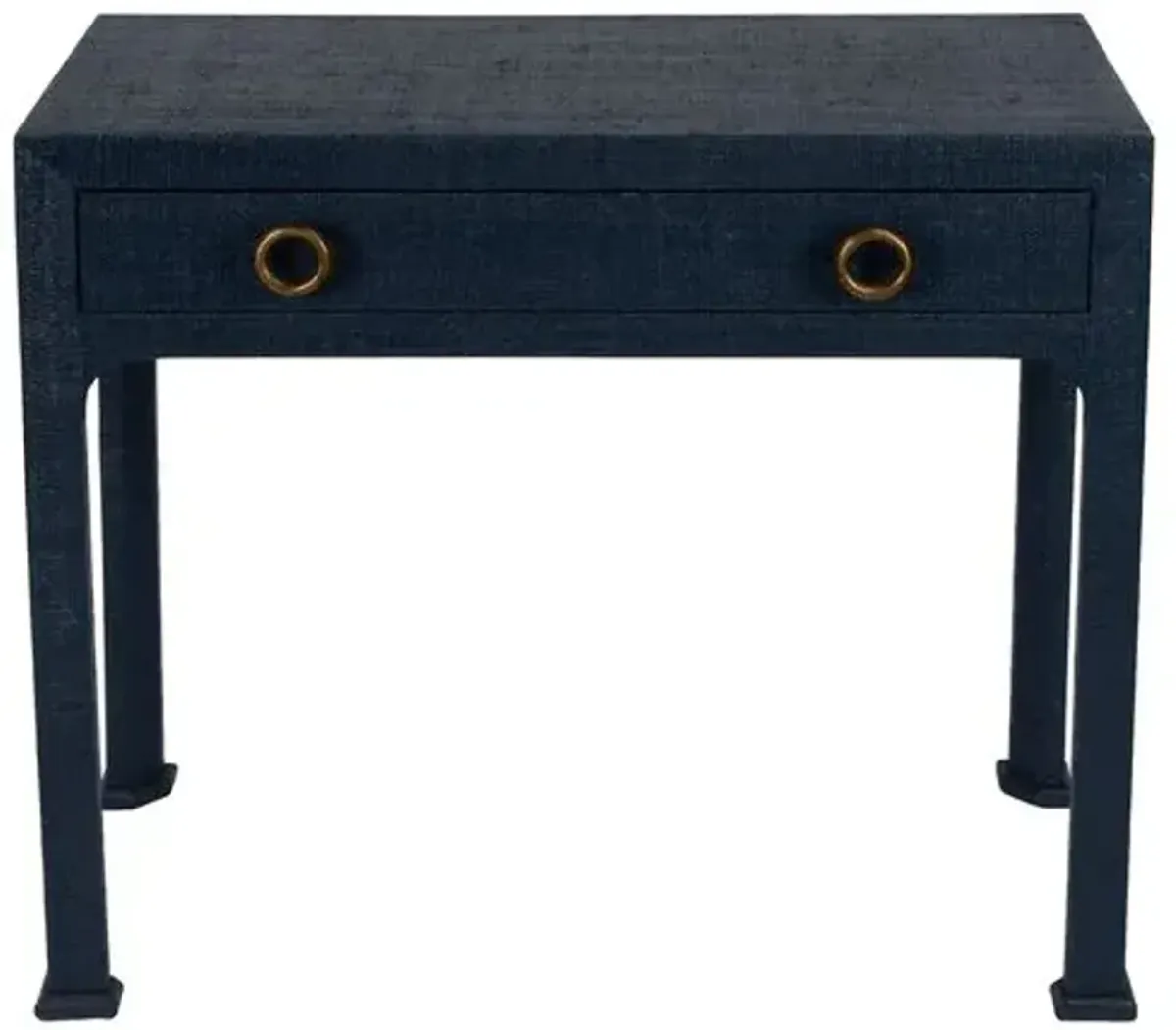 Kos Raffia Console - Blue