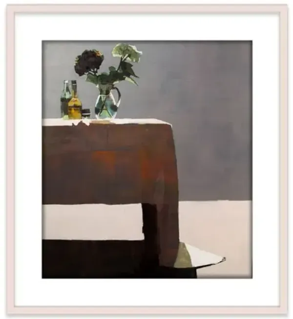 Susan Ashworth - Hydrangeas & Sherry Painting - Green