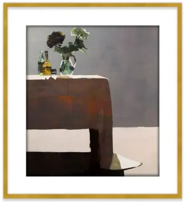 Susan Ashworth - Hydrangeas & Sherry Painting - Green
