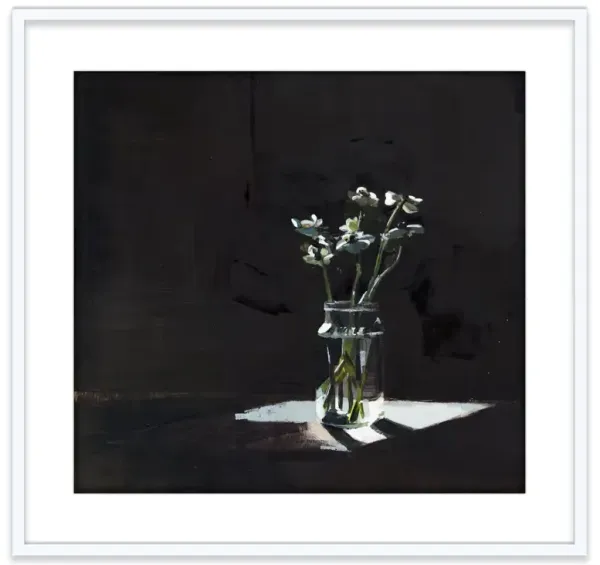 Susan Ashworth, White Anemones Painting