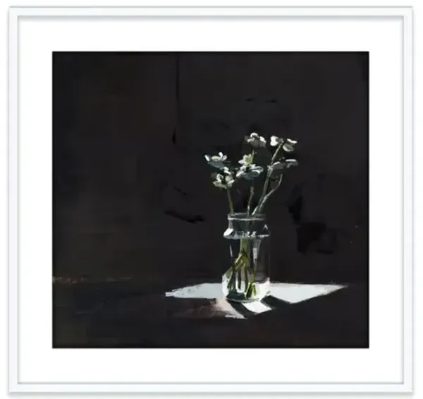 Susan Ashworth - White Anemones Painting