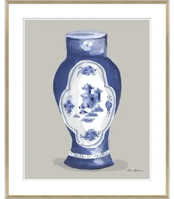 Dana Gibson - Derby in Blue - Soicher Marin