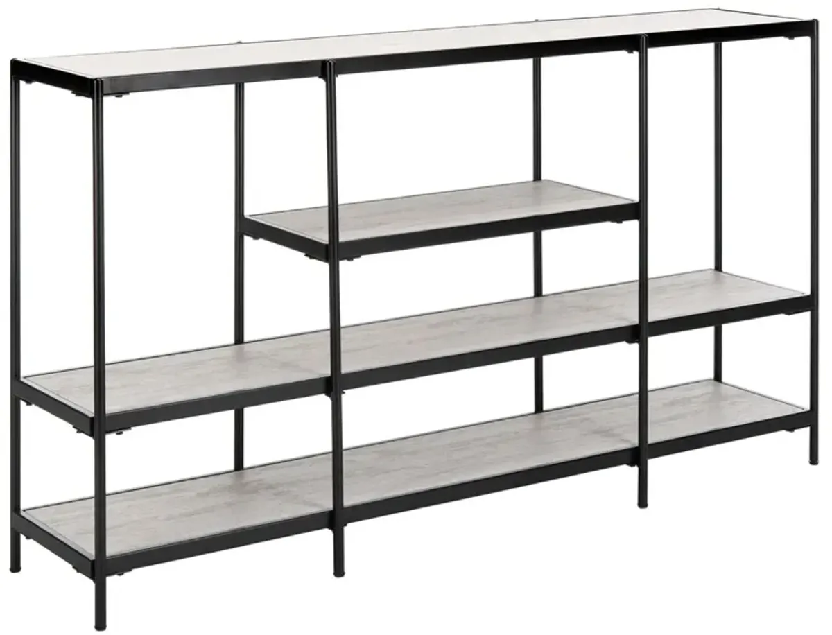 Zarqa Console, Beige/Black