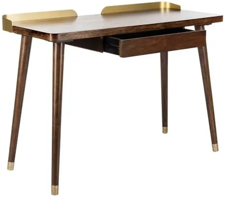 Habner Desk - Espresso - Brown