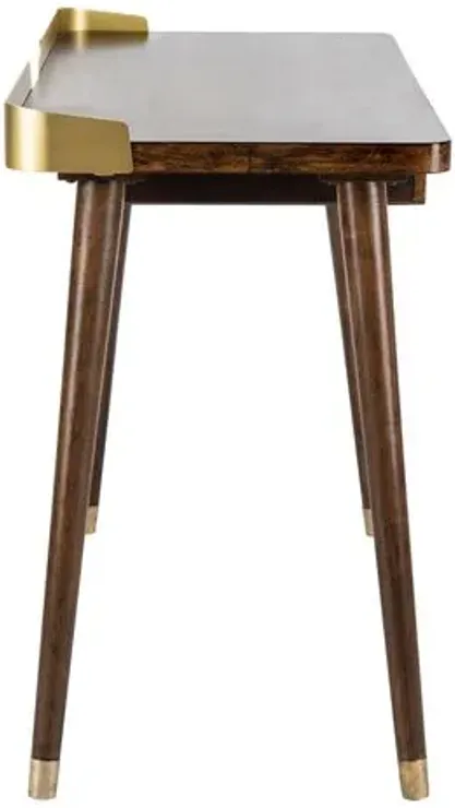 Habner Desk - Espresso - Brown