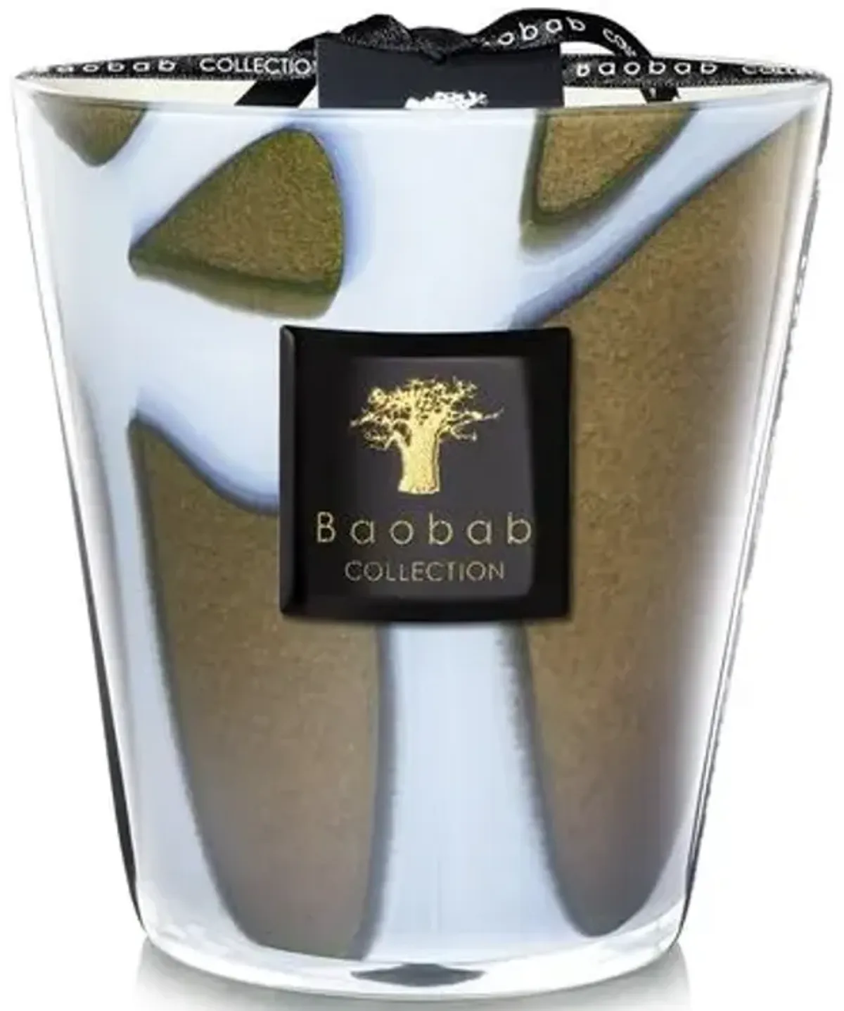 Stones Agate Candle - BAOBAB COLLECTION - Handcrafted - Gray