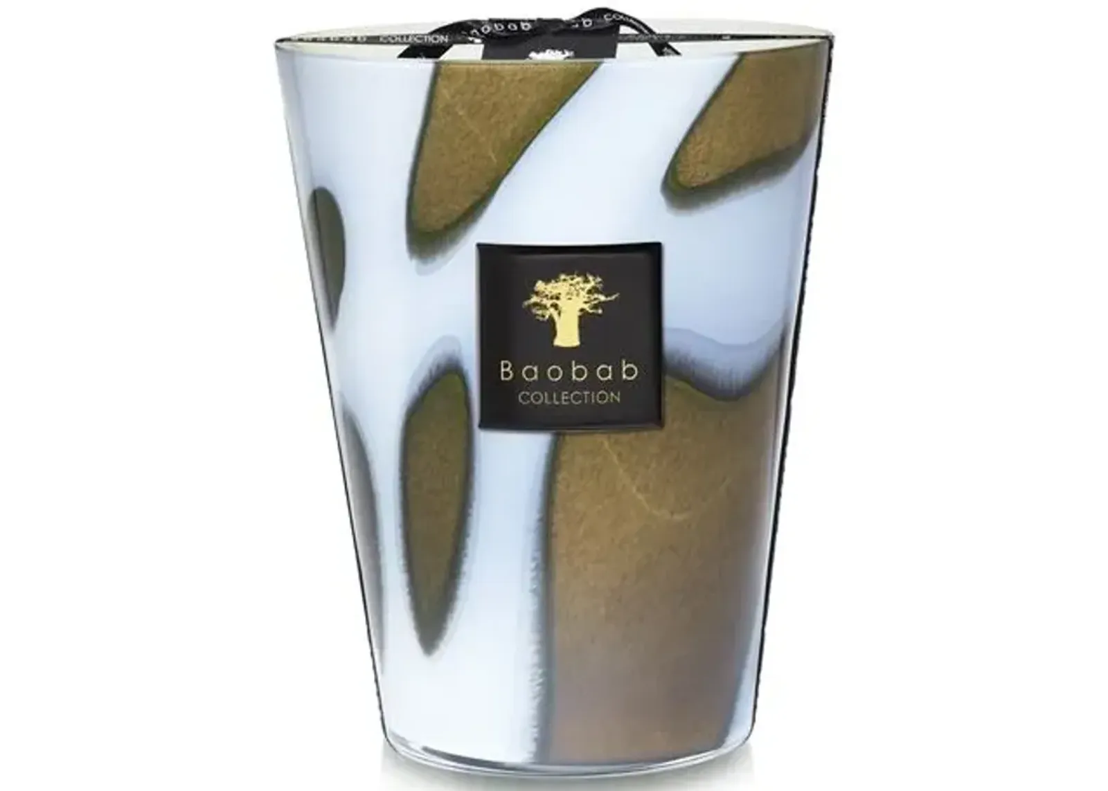 Stones Agate Candle - BAOBAB COLLECTION - Handcrafted - Gray