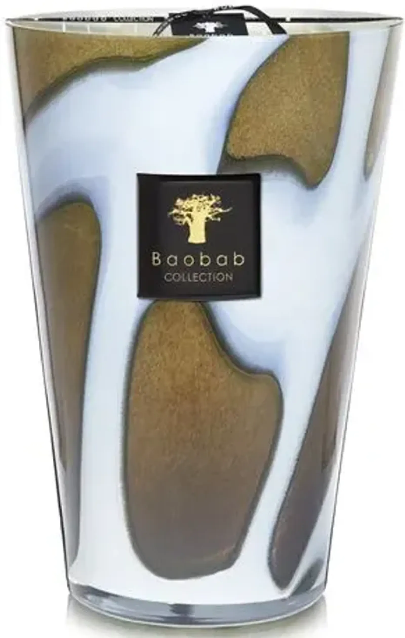 Stones Agate Candle - BAOBAB COLLECTION - Handcrafted - Gray