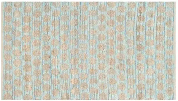 Cleo Kids' Rug - Beige - Blue - Blue