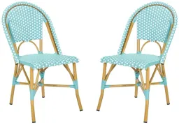 light brown/teal/white color