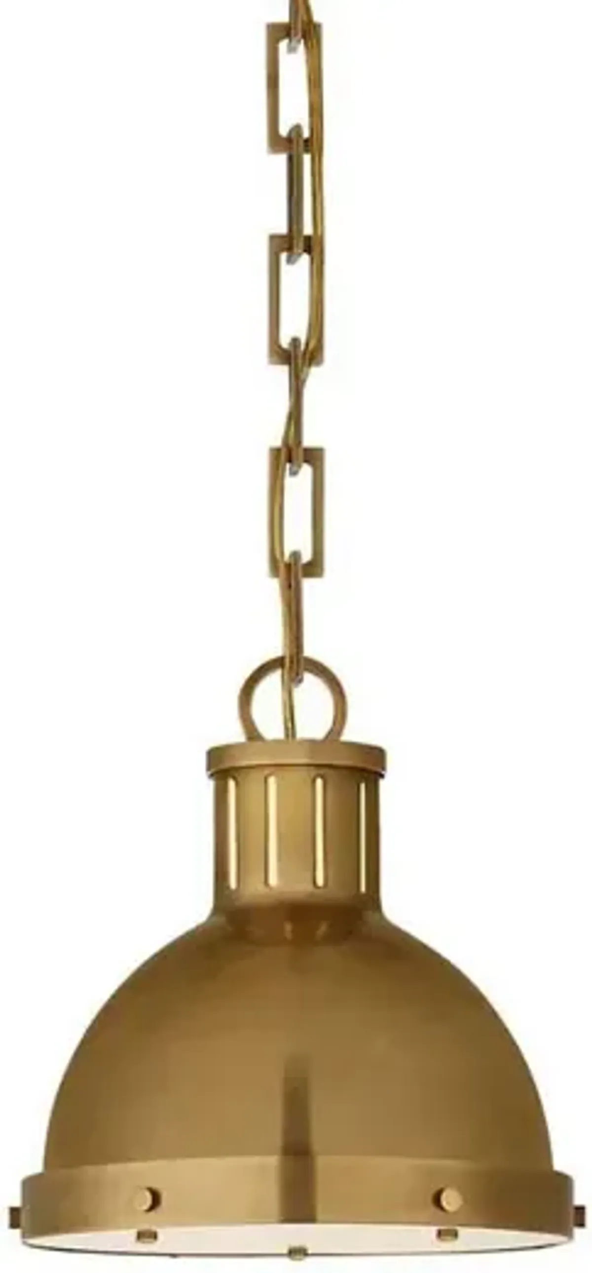 Visual Comfort - Hicks Pendant - Hand-Rubbed Antiqued Brass - Gold