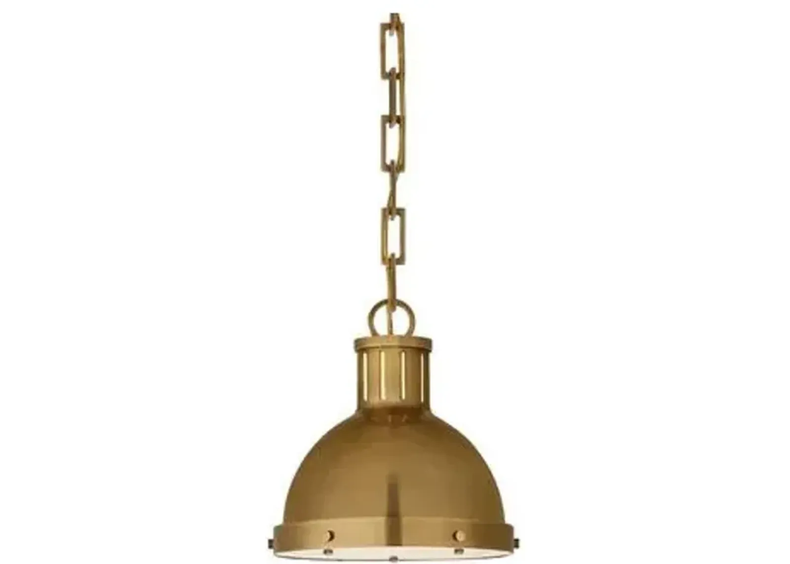 Visual Comfort - Hicks Pendant - Hand-Rubbed Antiqued Brass - Gold