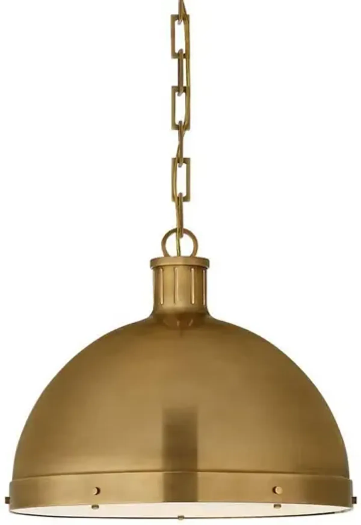 Visual Comfort - Hicks Pendant - Hand-Rubbed Antiqued Brass - Gold
