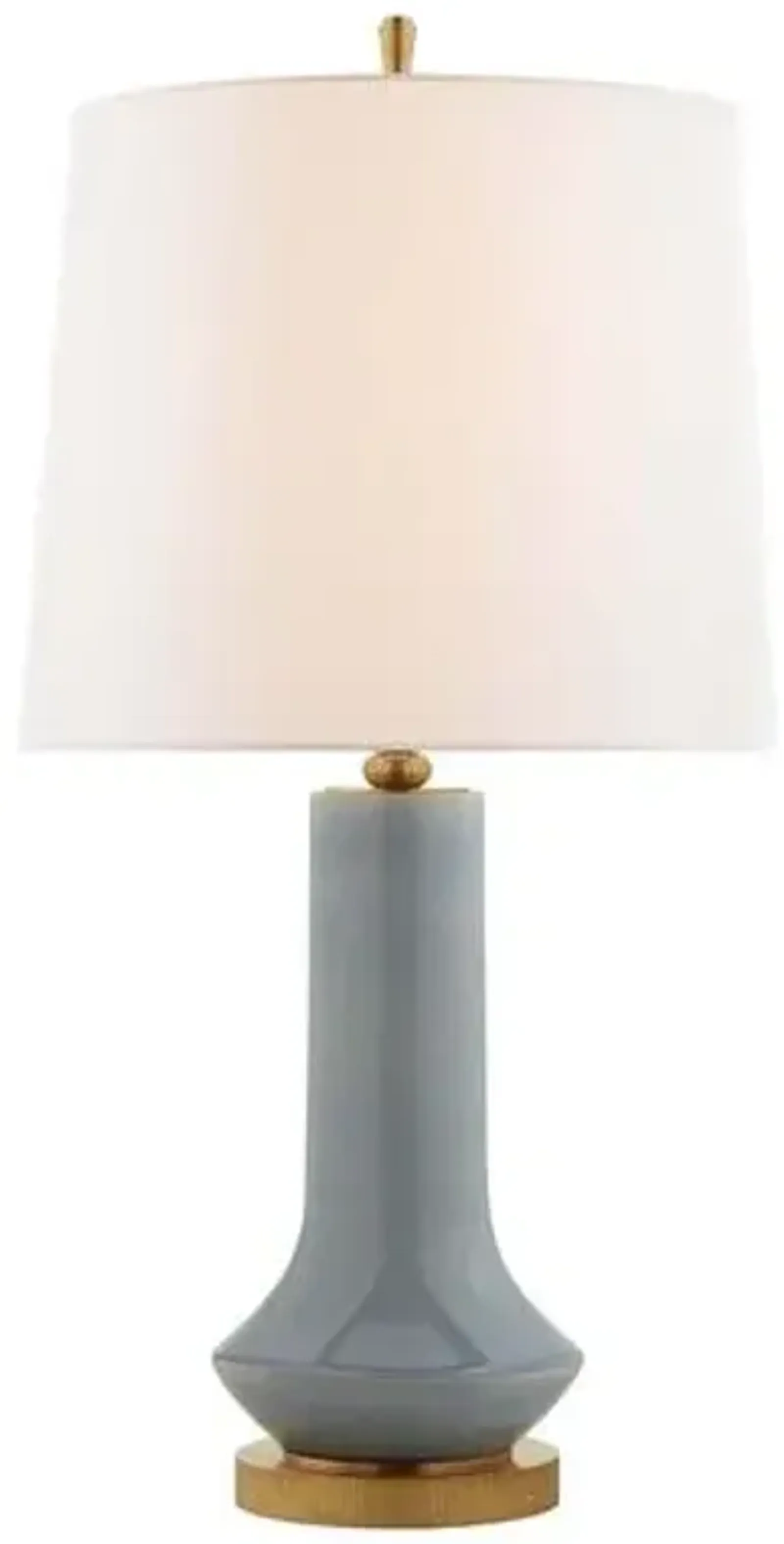 Visual Comfort - Luisa Table Lamp - Polar Blue Crackle