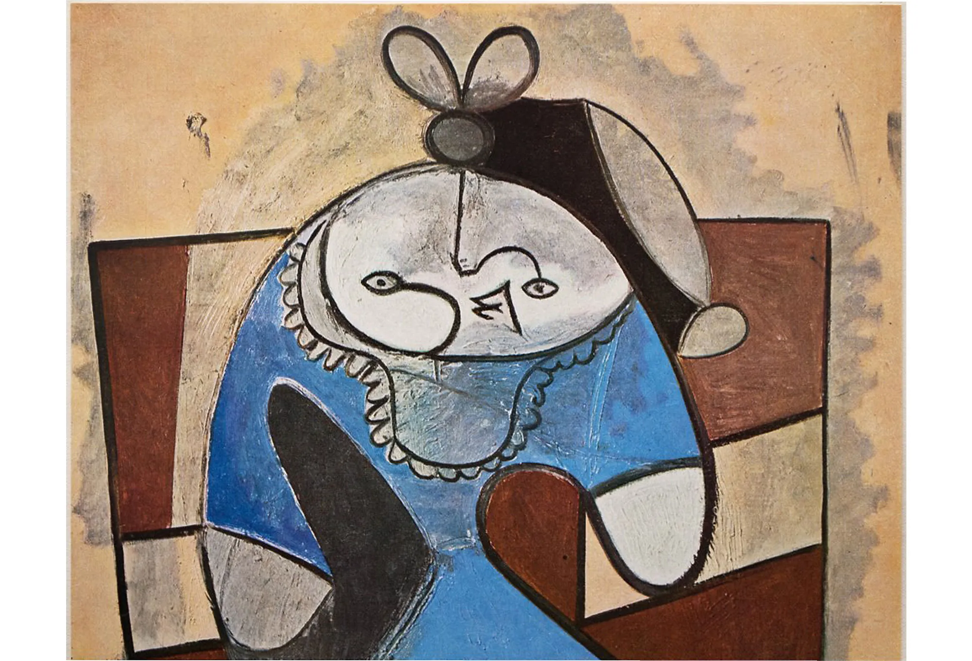 1947 P. Picasso - The Concierge Daughter - Brown