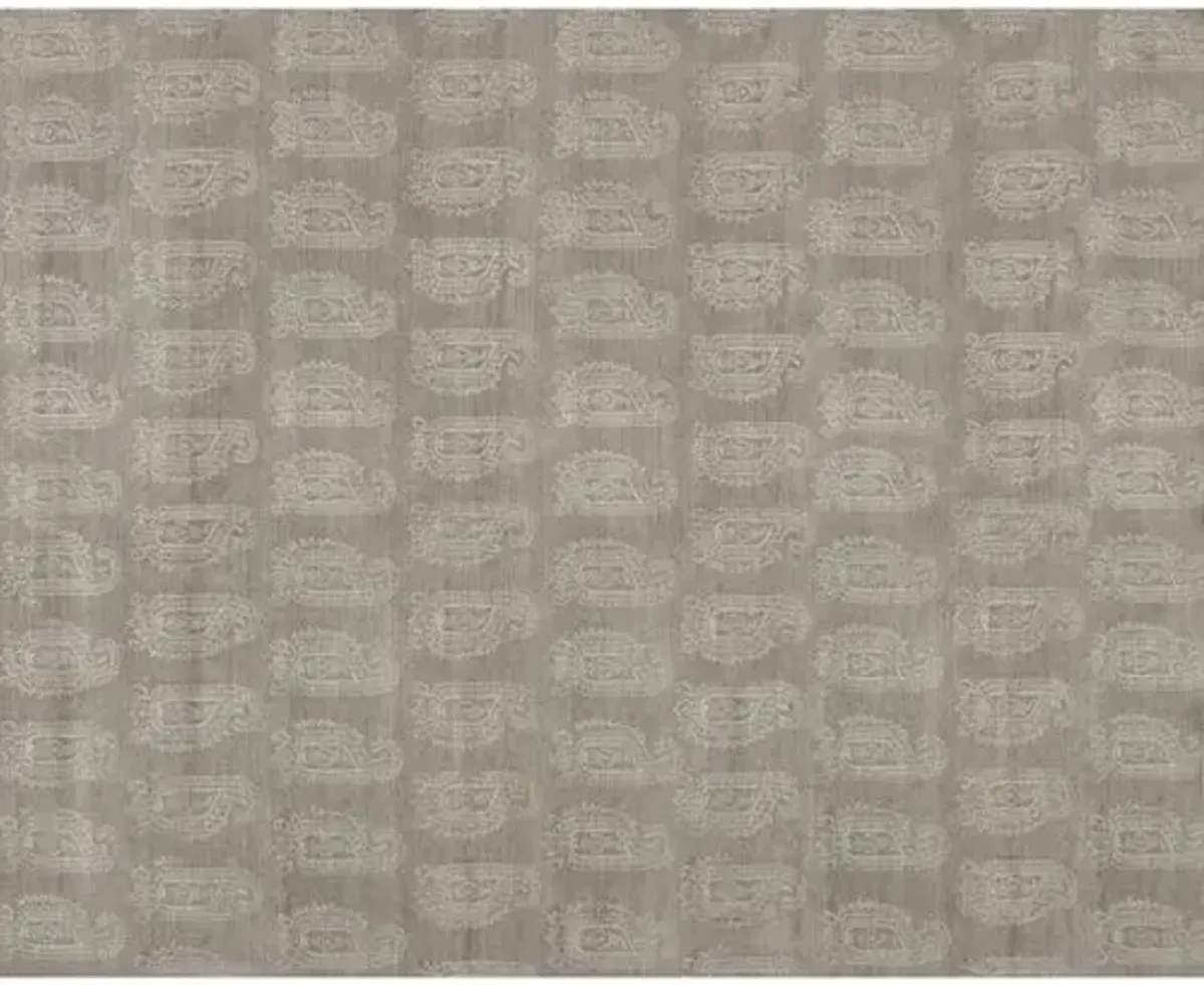 Ladnu Hand-Knotted Rug - Brown - STARK - Brown