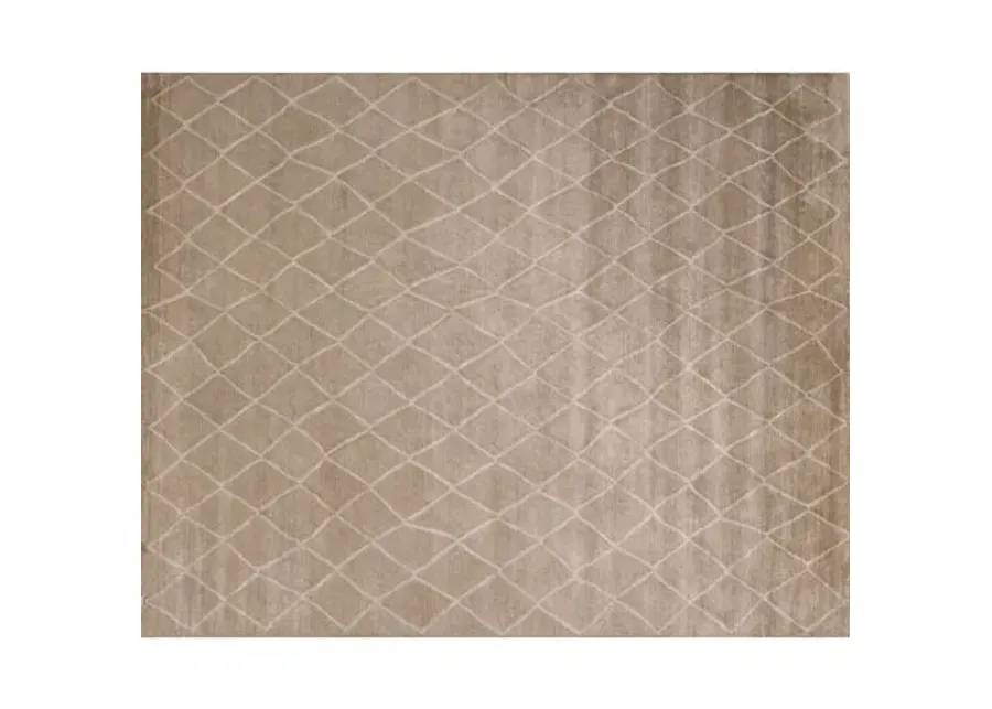 Nehon Hand-Knotted Rug - Brown - STARK - Brown