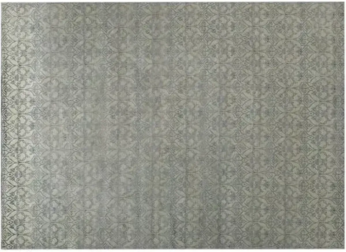 Pasan Hand-Knotted Rug - Gray - STARK - Gray