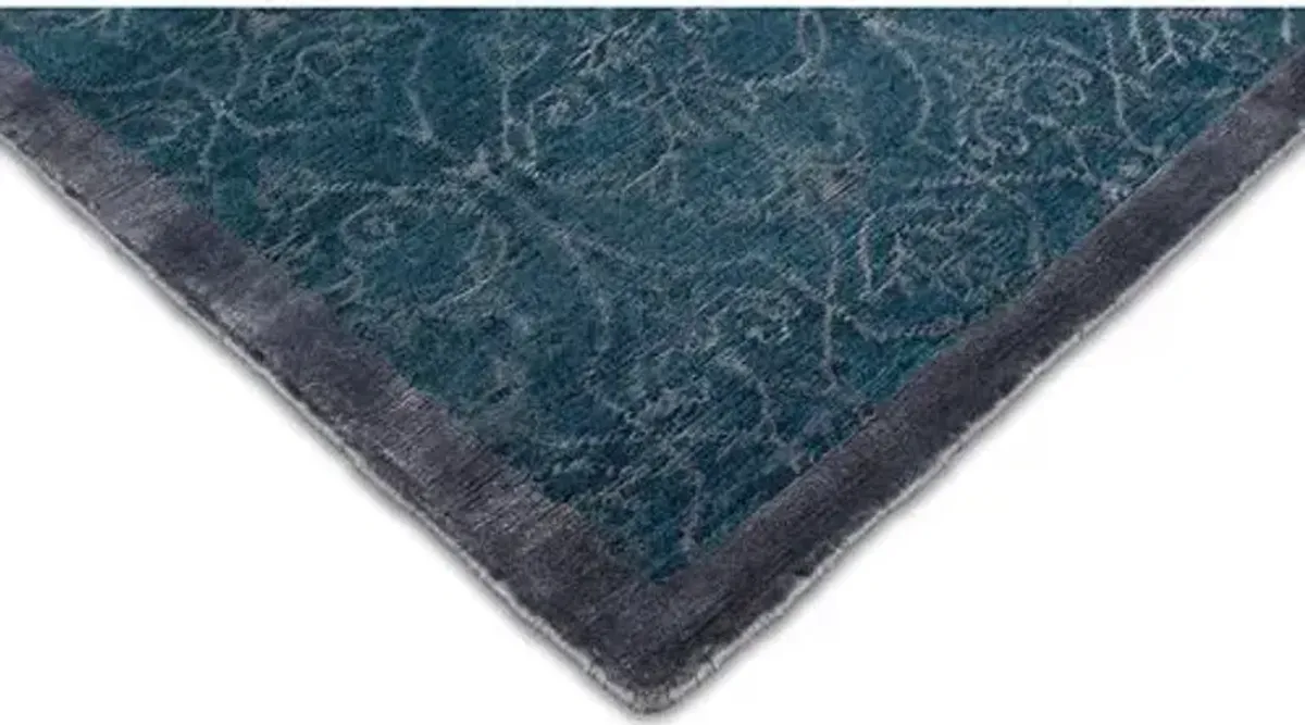 Sarni Hand-Knotted Rug - Blue - STARK - Blue