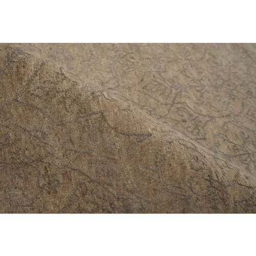 Varam Hand-Knotted Rug - Brown - STARK - Brown