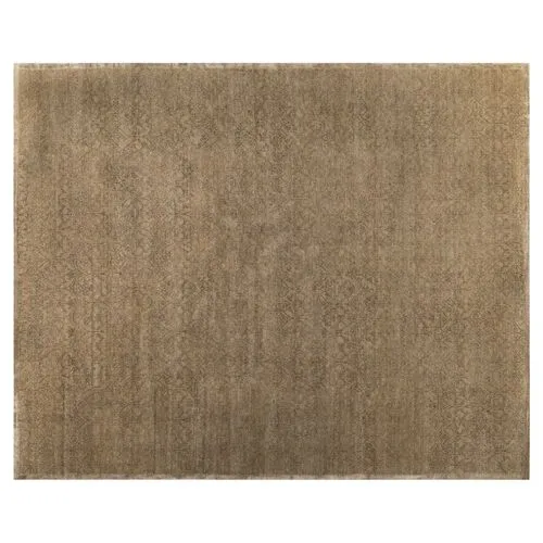 Varam Hand-Knotted Rug - Brown - STARK - Brown