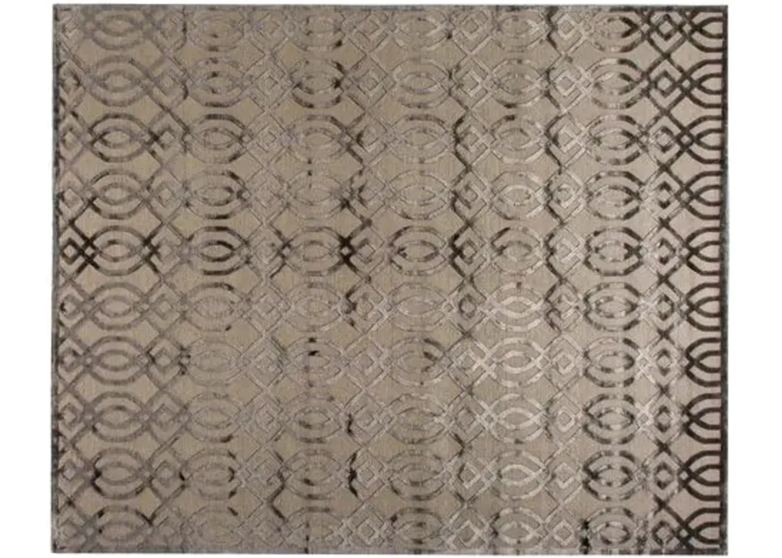 Bilari Hand-Knotted Rug - Gray/Taupe - STARK - Gray