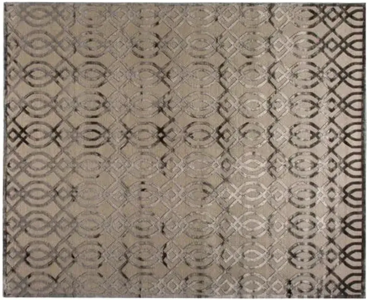 Bilari Hand-Knotted Rug - Gray/Taupe - STARK - Gray