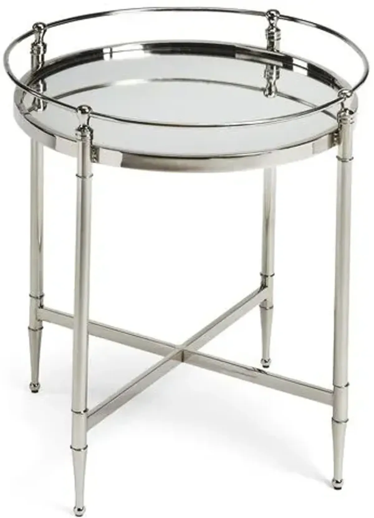 Neiman Side Table - Silver