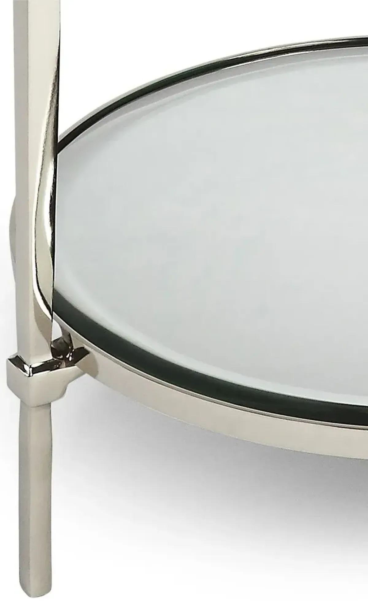 Isabelle Side Table, Silver