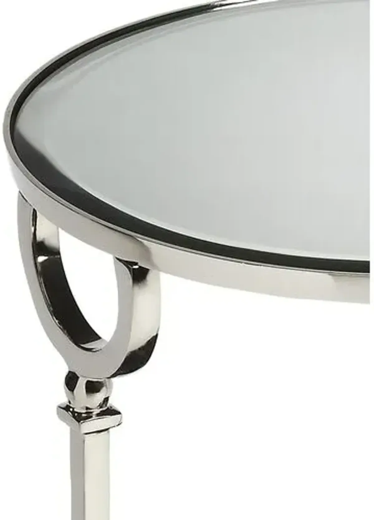 Isabelle Side Table - Silver