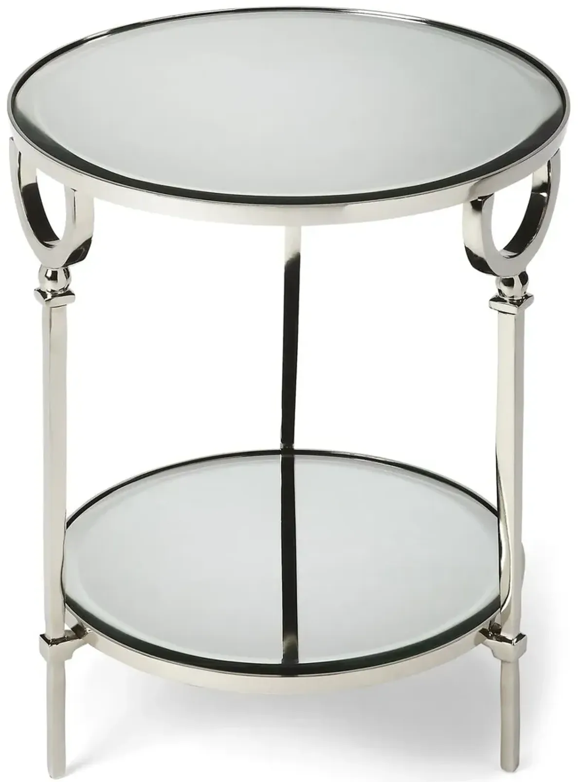 Isabelle Side Table, Silver