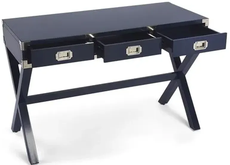 Kering Desk - Navy - Blue