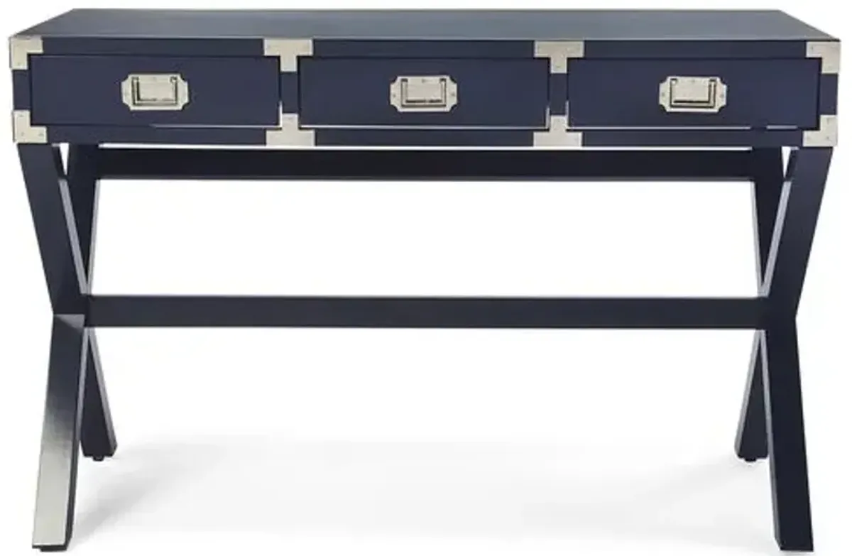 Kering Desk - Navy - Blue