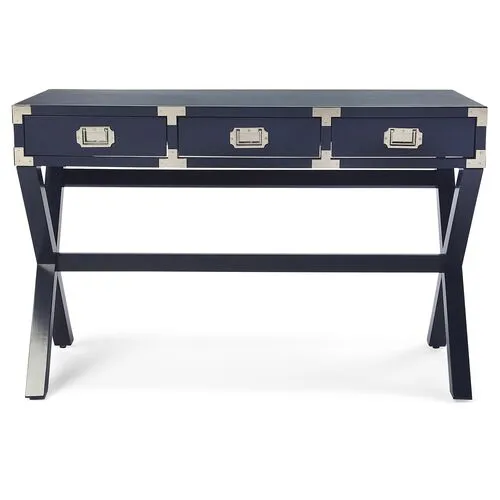 Kering Desk - Navy - Blue