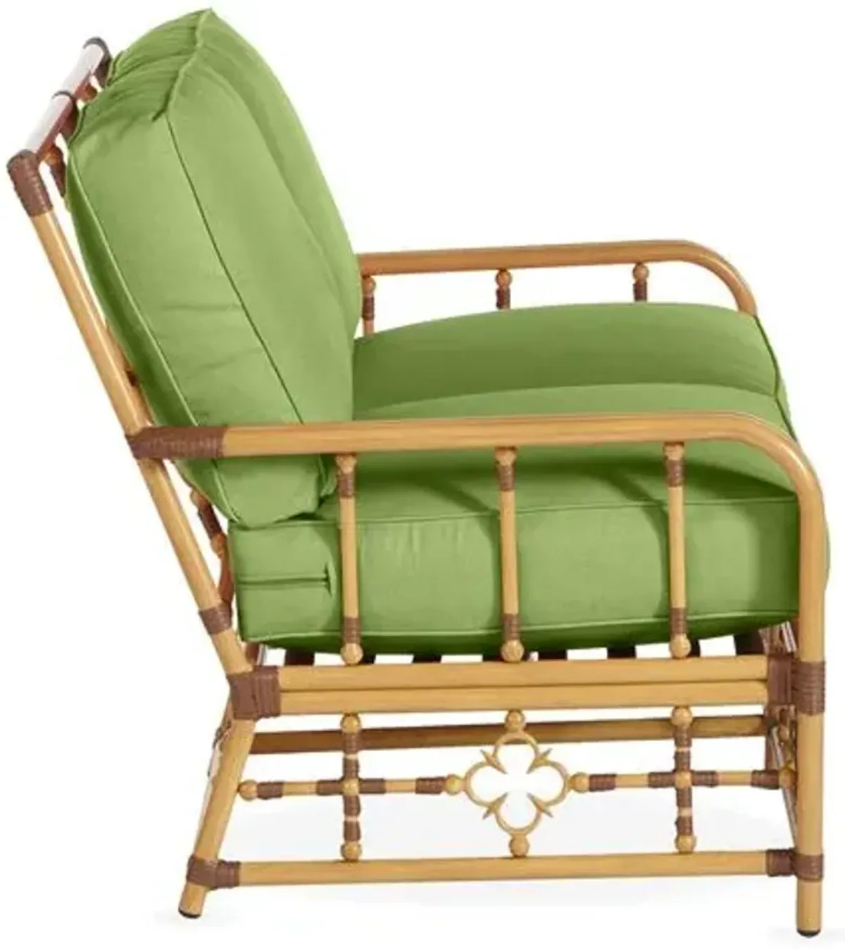 Mimi Outdoor Loveseat - Cilantro - Green