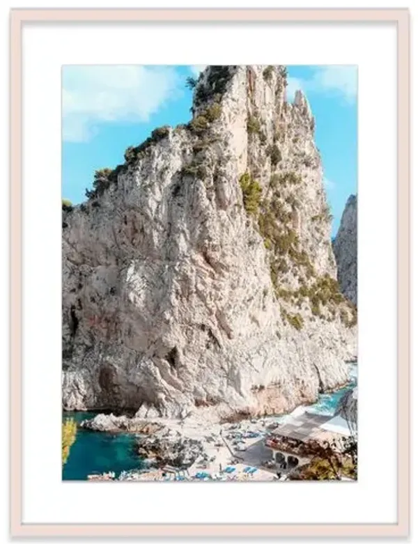 Natalie Obradovich - Da Luigi From Above Photograph - Blue