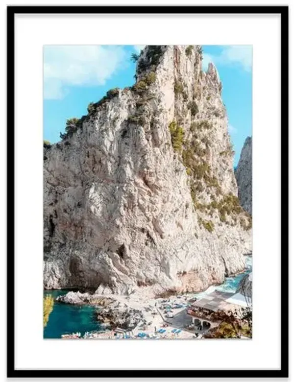 Natalie Obradovich - Da Luigi From Above Photograph - Blue