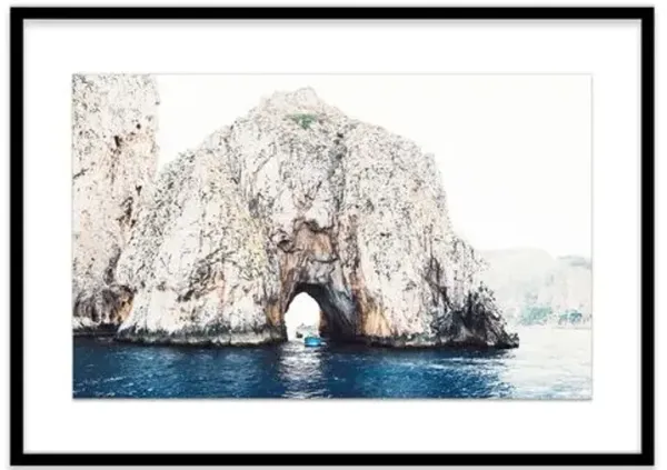 Natalie Obradovich - Faraglioni Capri Photograph - Blue