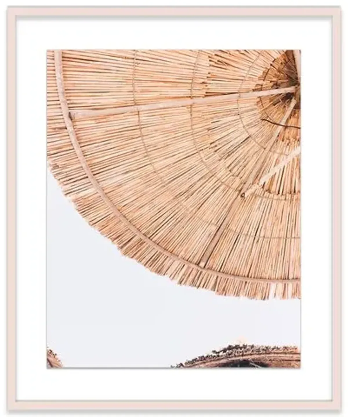 Natalie Obradovich - Mykonos Umbrellas Photograph - Blue