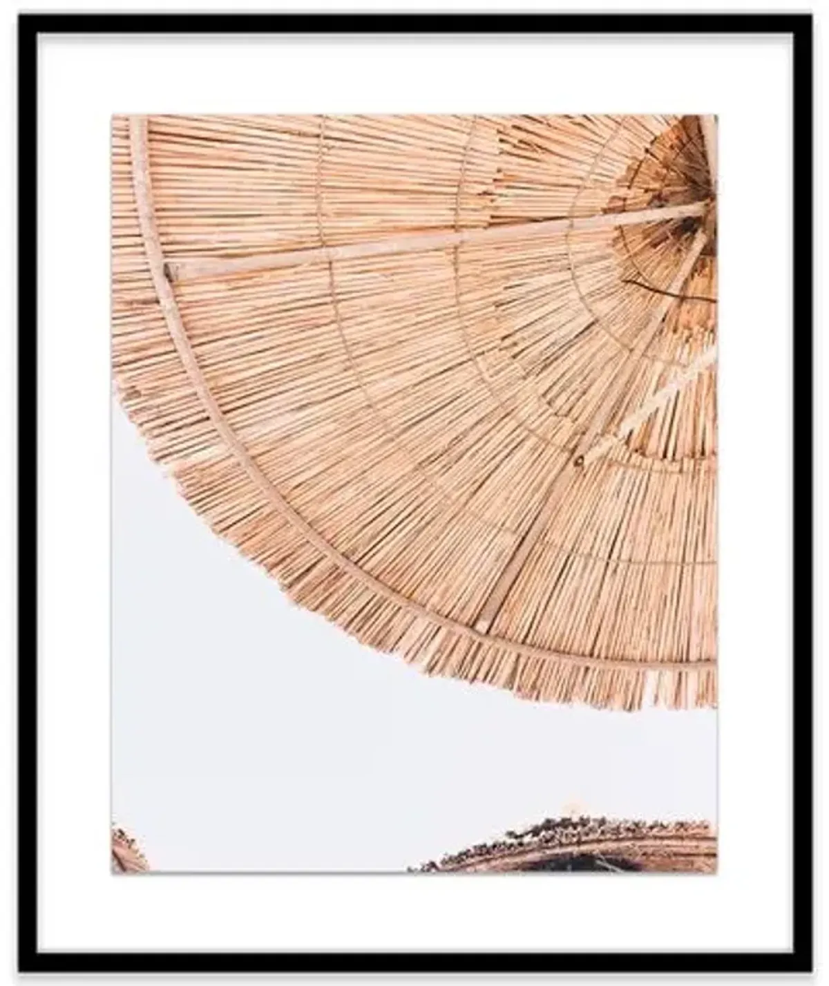 Natalie Obradovich - Mykonos Umbrellas Photograph - Blue