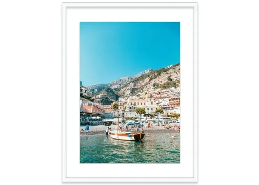 Natalie Obradovich - Positano Arrival - Blue