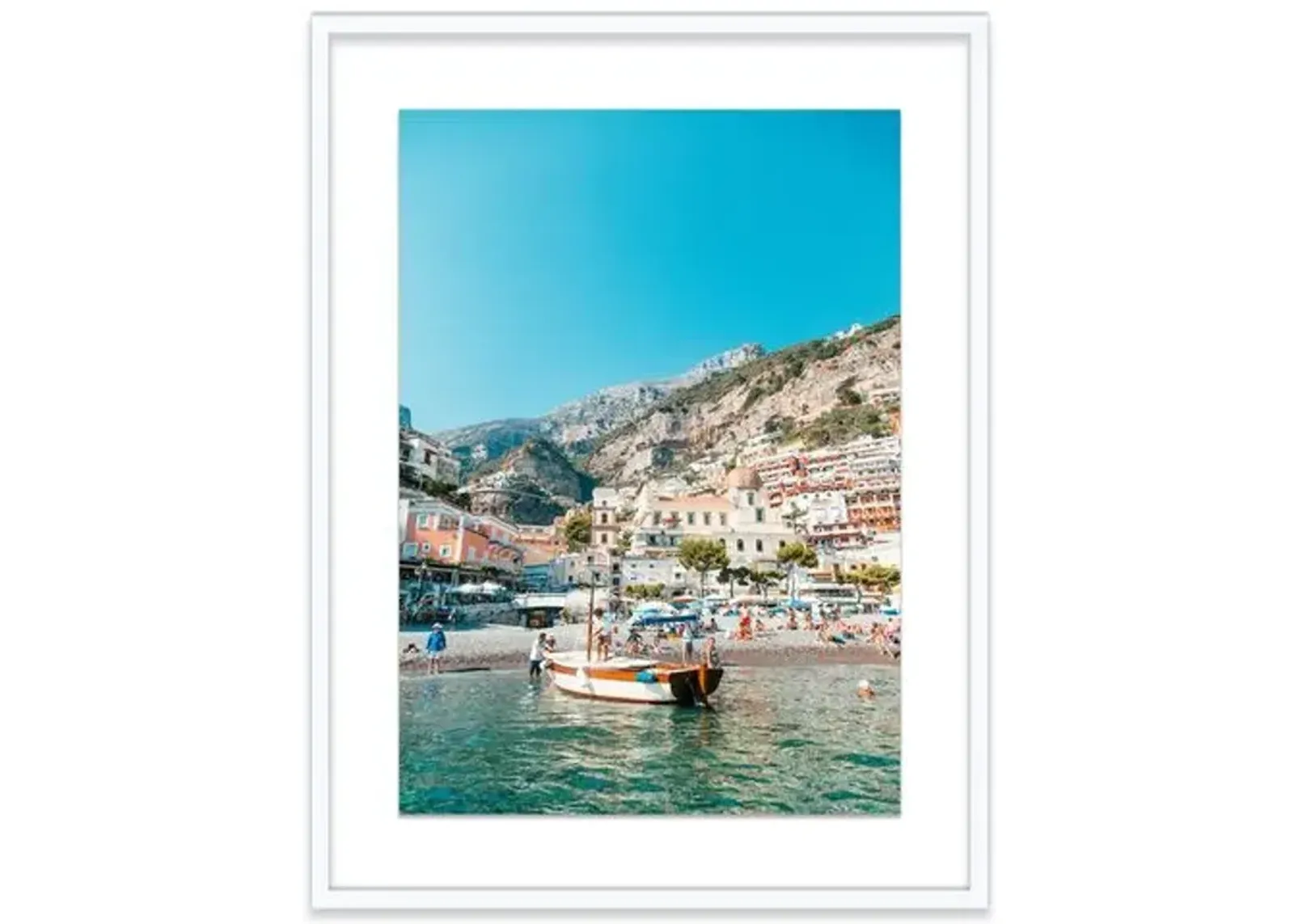 Natalie Obradovich - Positano Arrival - Blue