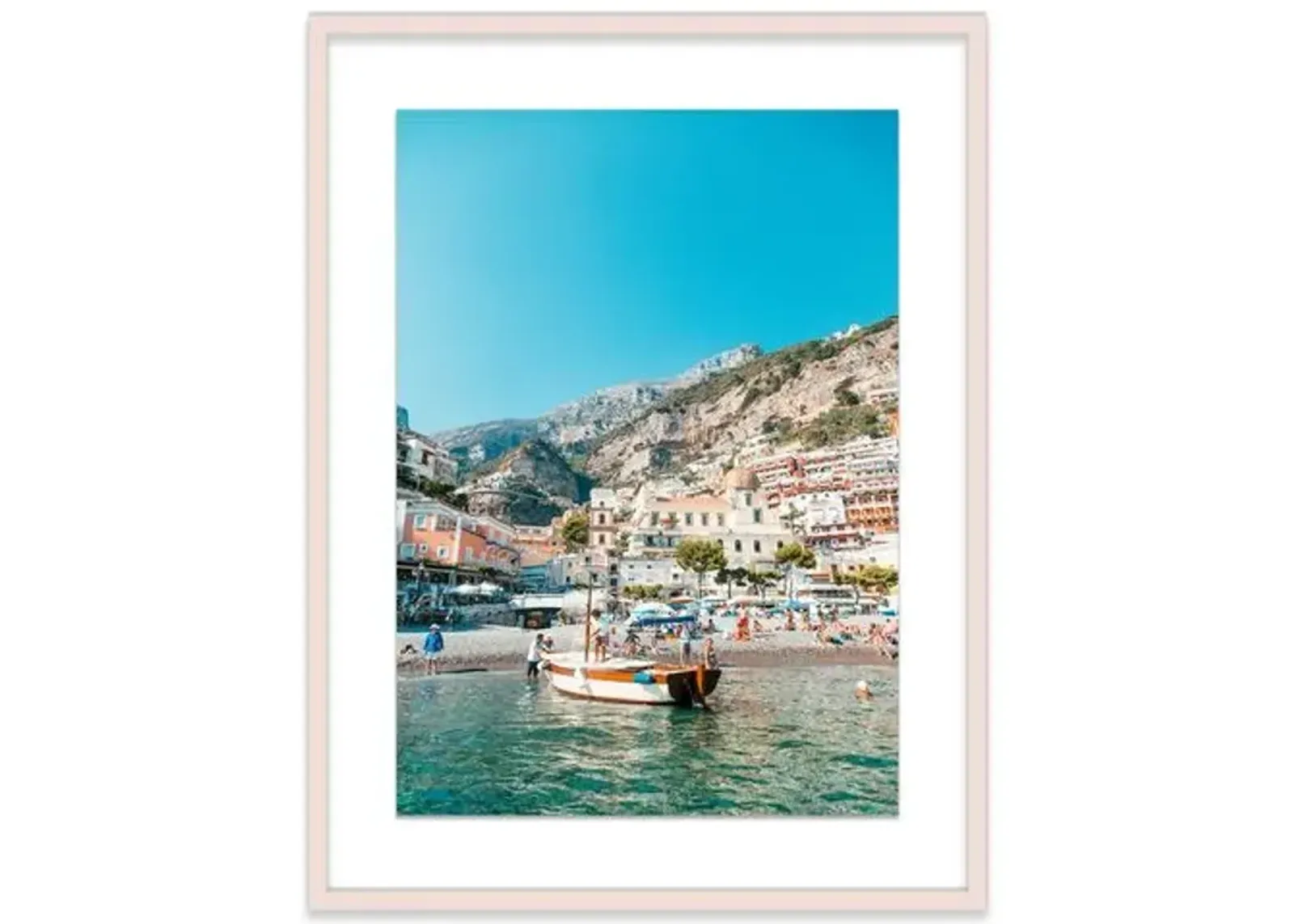 Natalie Obradovich - Positano Arrival - Blue