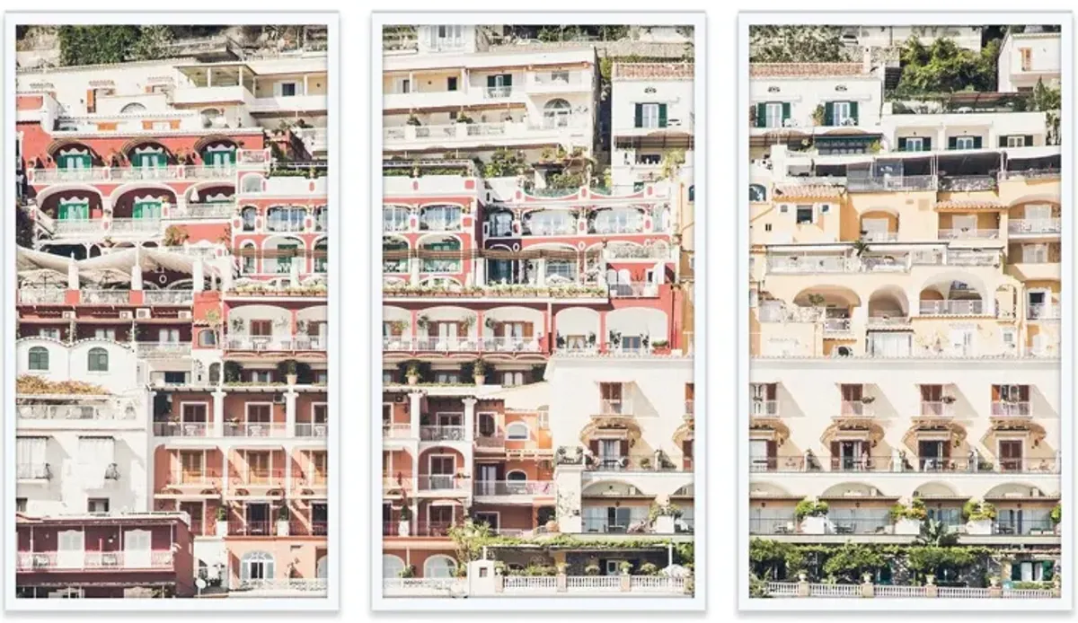 Natalie Obradovich, Positano Triptych Photograph