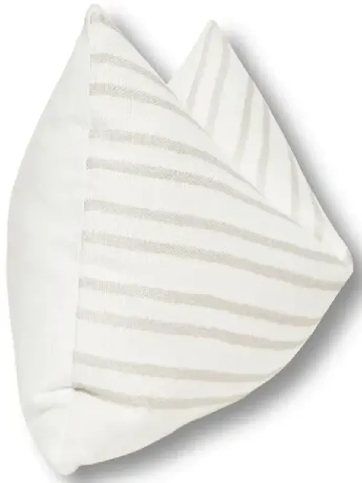 Jessa 16x25 Pillow - Sand/White Linen